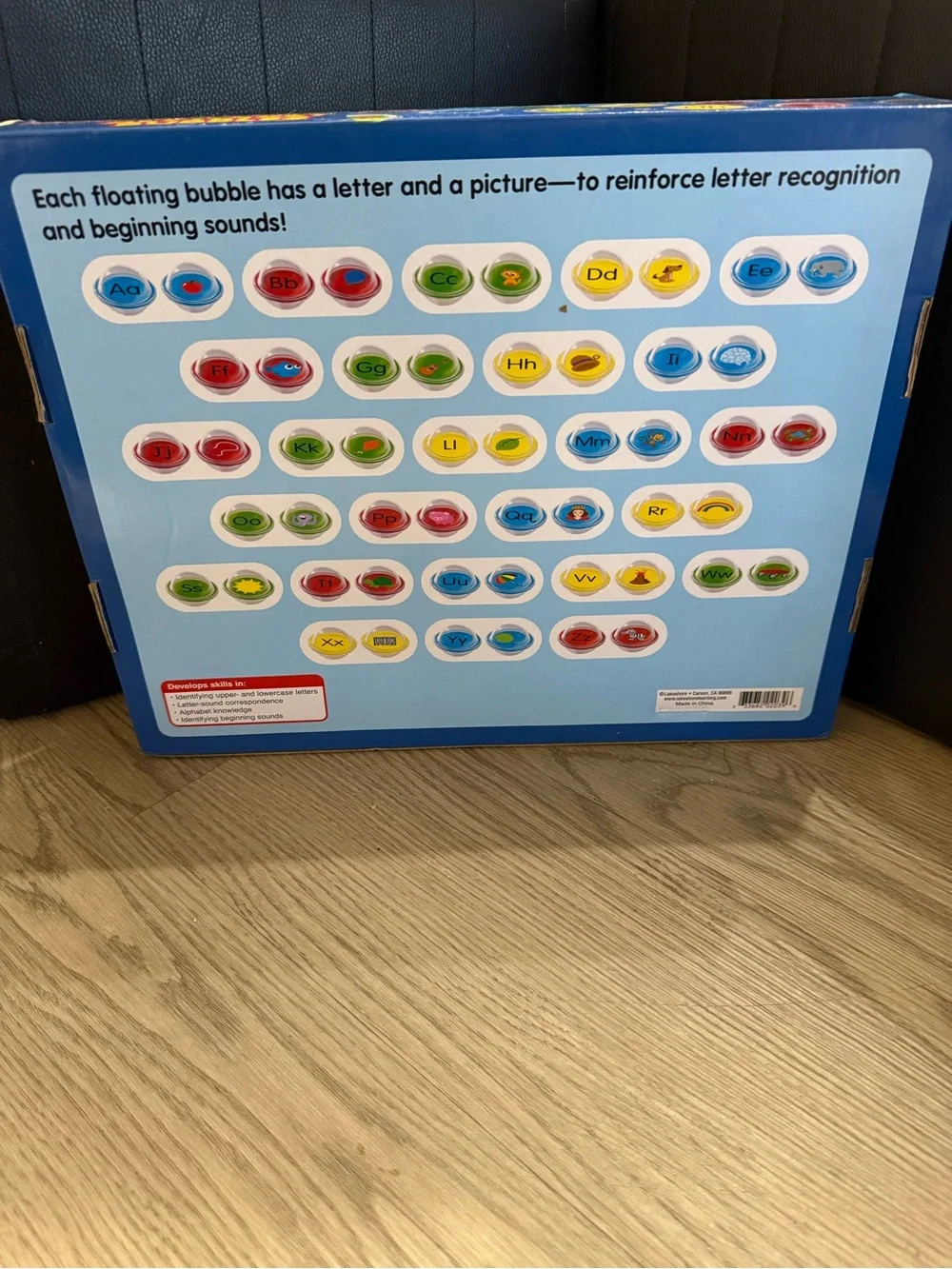 COMPLETE  Float & Find Alphabet Bubbles Lakeshore Educational